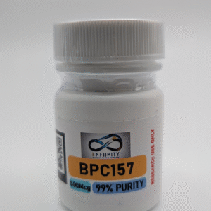 BPC-157 + Thymosin Beta-4 Fragment (Ac-SDKP) – 500mcg / 2.5mg | 60 Capsules