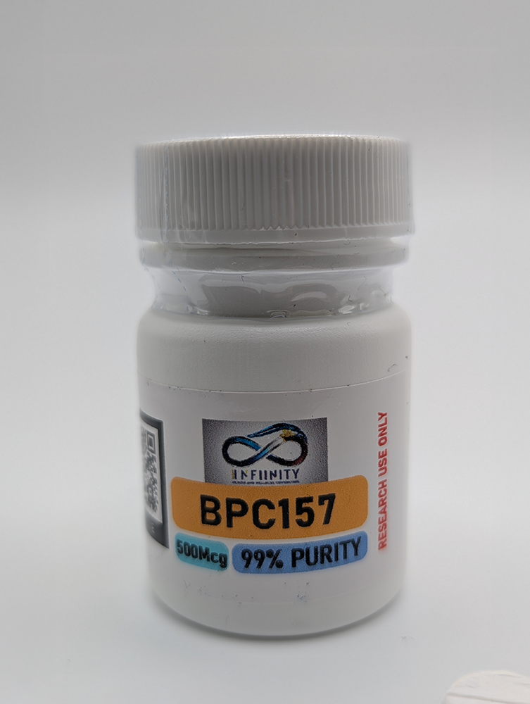 BPC-157 + Thymosin Beta-4 Fragment (Ac-SDKP) – 500mcg / 2.5mg | 60 Capsules